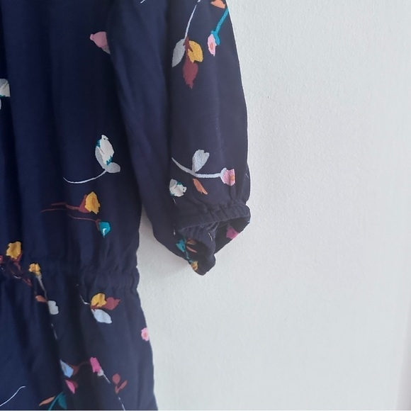 GAP Navy Maxi Dress with Colorful Floral Design - Picture 7 of 8